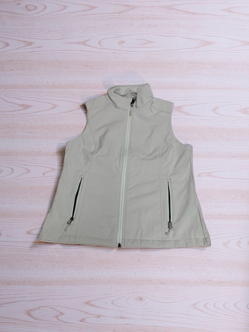 Port Authority Core Soft Shell Womens Size Medium White/Marshmallow Vest